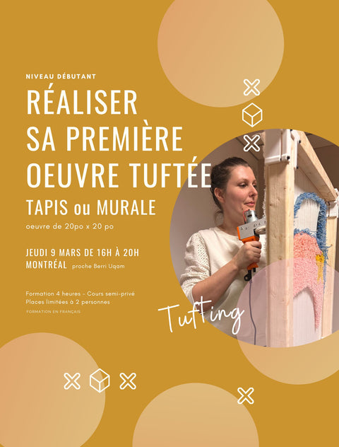 Workshop 1st ART PIECE - March 9th